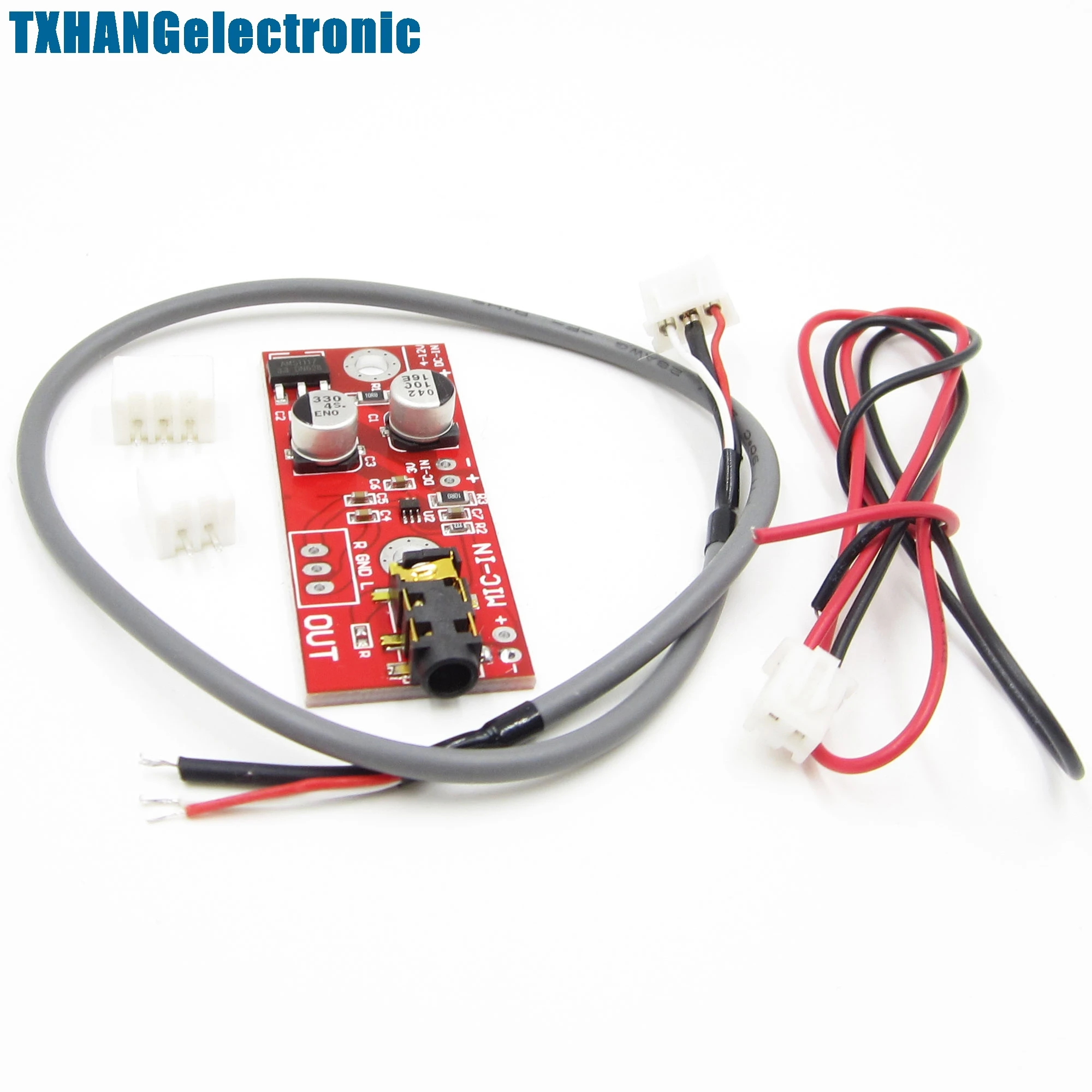 

MAX9812 Electret Microphone Amplifier Board 3V/5V/12V Input NEW