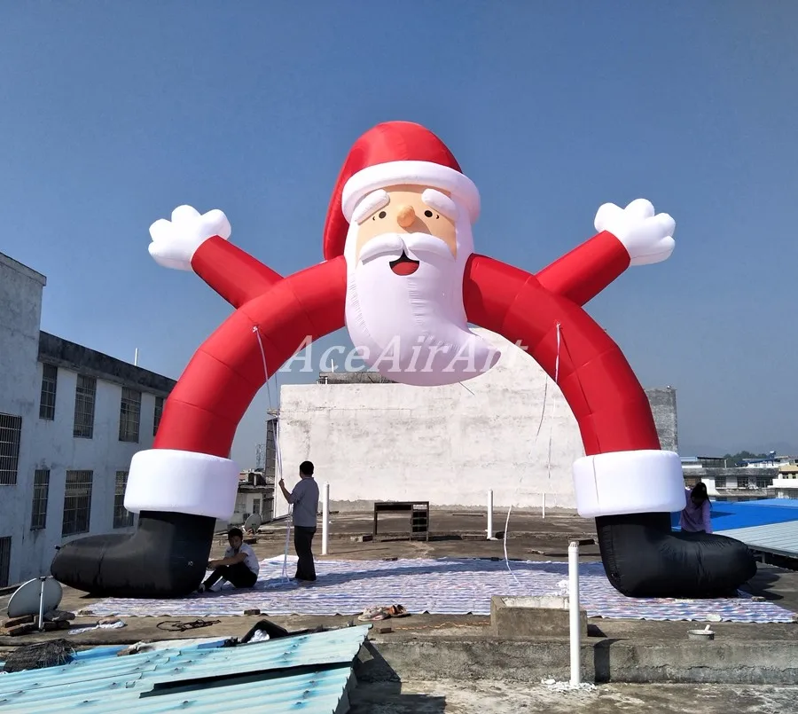 7mx6.5m or Inflatable Santa Claus Arch, Christmas Event Decoration, Home Decor