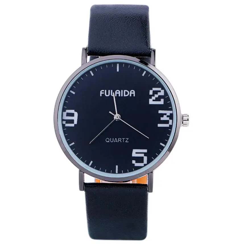 5001 для отдыха высокое качество женские часы нейтральный Простой моды кожа кварцевые наручные часы