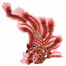 DIY украшения аксессуары 3d Цветочные нашивки