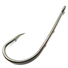 500 шт. рыболовные острые серебряные крючки 92247 с глазом доступна колючая крючок серебро речной океан озеро Фишер