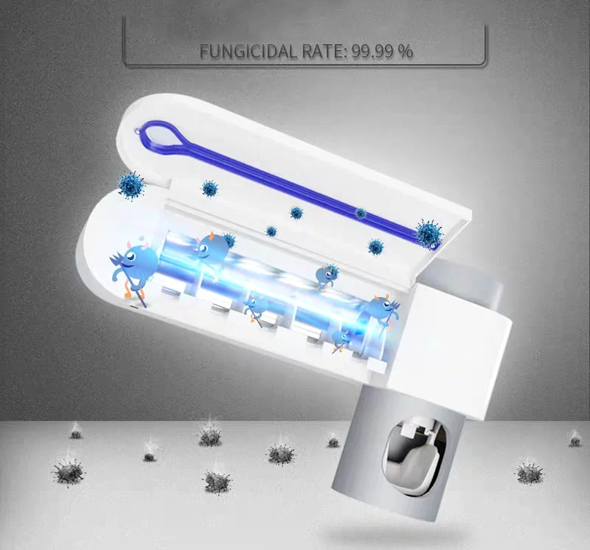 Najtaniej Szczoteczka do zębów dezynfektor ultrafioletowe dezynfekcji stojak na szczoteczki do zębów automatyczna pasta do zębów wytłaczarki sterylizacji stojak na szczoteczki do zębów