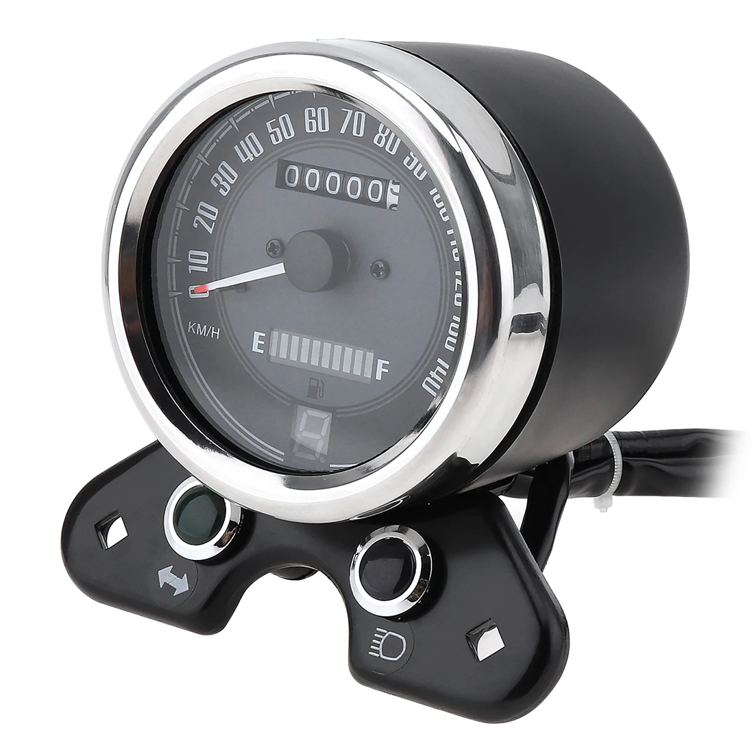 

Multifunctional Retro Motorcycle Speedometer Motorcycle Instruments with USB Interface and LED Signal Lights