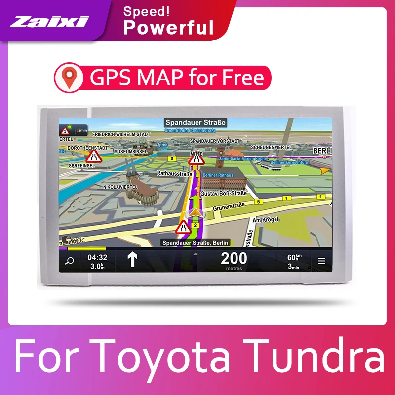 ZaiXi автомобильная система Android 1080P ips ЖК-экран для Toyota Tundra XK50~ автомобильный Радио плеер gps Навигация BT WiFi AUX