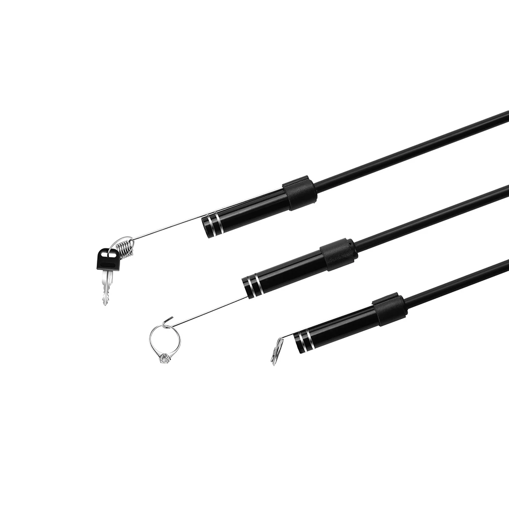 Мини объектив 5 5/7 мм 3 в 1 эндоскоп Android 480P Бороскоп камера 1/2/3 5/5/10 м USB Type C для