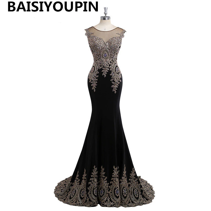 vestido de festa de casamento preto