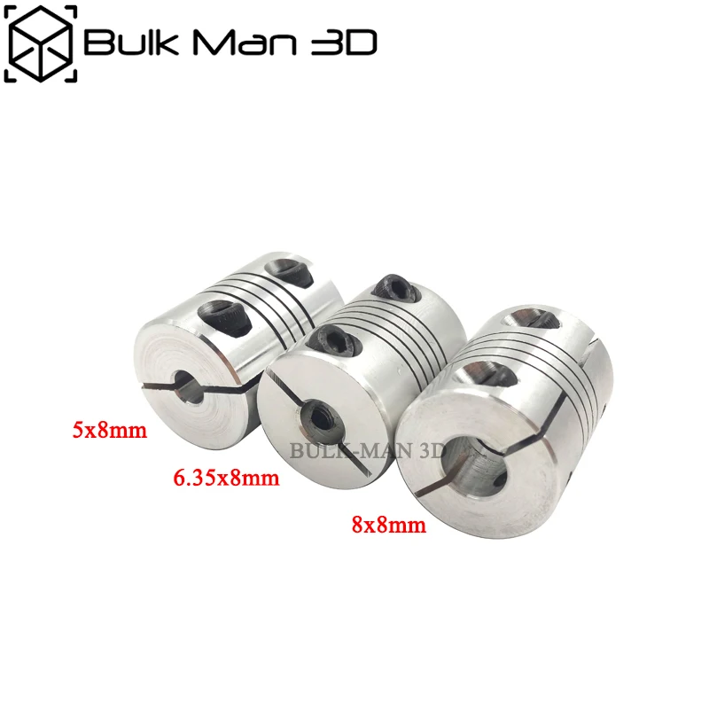 

5pcs Flexible Coupling Coupler Shaft Couplings for CNC Machine 3D Printer Parts Accessory Stepper Motor Aluminum Alloy Z Axis