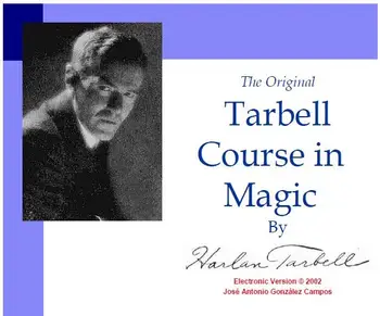 

Harlan Tarbell The Original Course in Magic of Harlan Tarbell magic tricks