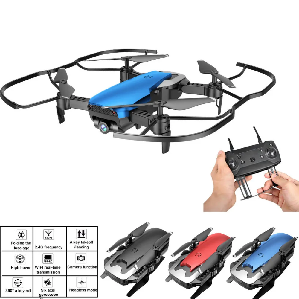Вертолет X12 Drone 0.3MP Quadcopter с Камера Wi Fi FPV 2 4G один ключ возврата K5|Радиоуправляемые