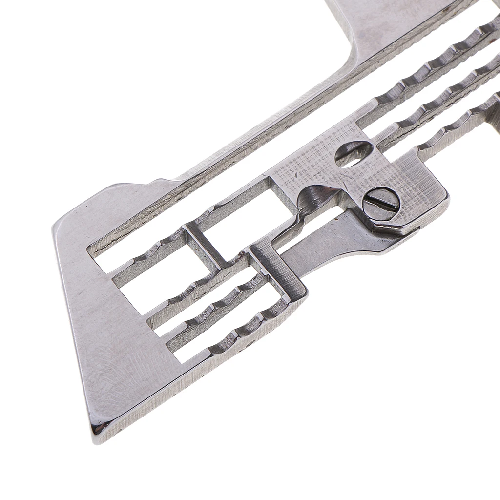 Steel R4608-LOE-GOO Needle Throat Plate For JUKI MO-3316E-DE6-40H Overlock Sewing Machine Parts Attachments
