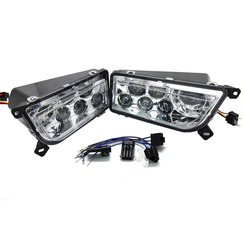 Синие автомобильные аксессуары ATV светодиодный комплект фар UTV фара для Polaris Razor