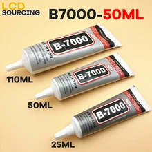 50ML B7000 Multipurpose Super Liquid Glue Nail Gel Epoxy Resin Adhesive DIY Jewelry Rhinestone Fix Phone Screen Glass Glue