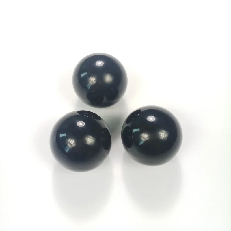Xmlivet 3 шт 5,25 см черный цвет один шар Смола 2 1/16 дюйма бильярдные шары Горячая для бильярда и снукера аксессуары