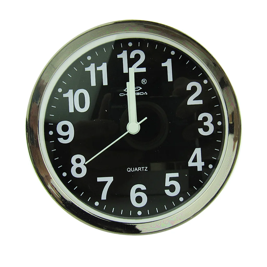 Modern Multi Shaped Portable Desk Clock Alarm Clock Quartz Gold Frame Decor Home Office Study