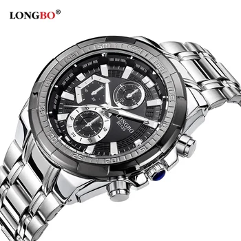 

New Men's Watches Quartz Watch Men Top Brand Luxury Full Steel Business Male Sports Wrist Watches Waterproof relogio masculino