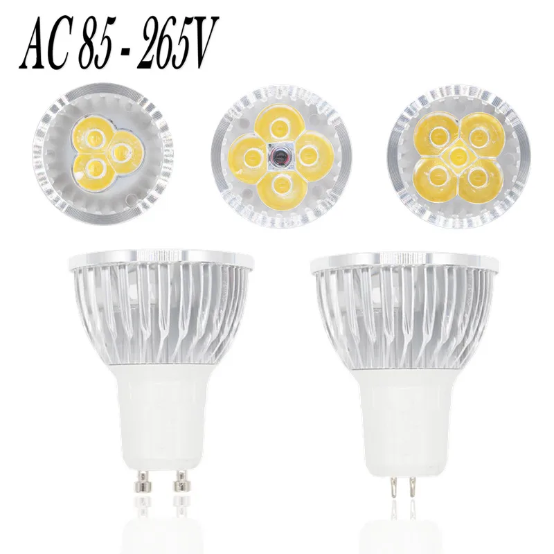 Lampada Led Spotlight Lampada Led Bulb Focoe Refletor Bombillas Led Lamp GU10 220V 3W 4W 5W
