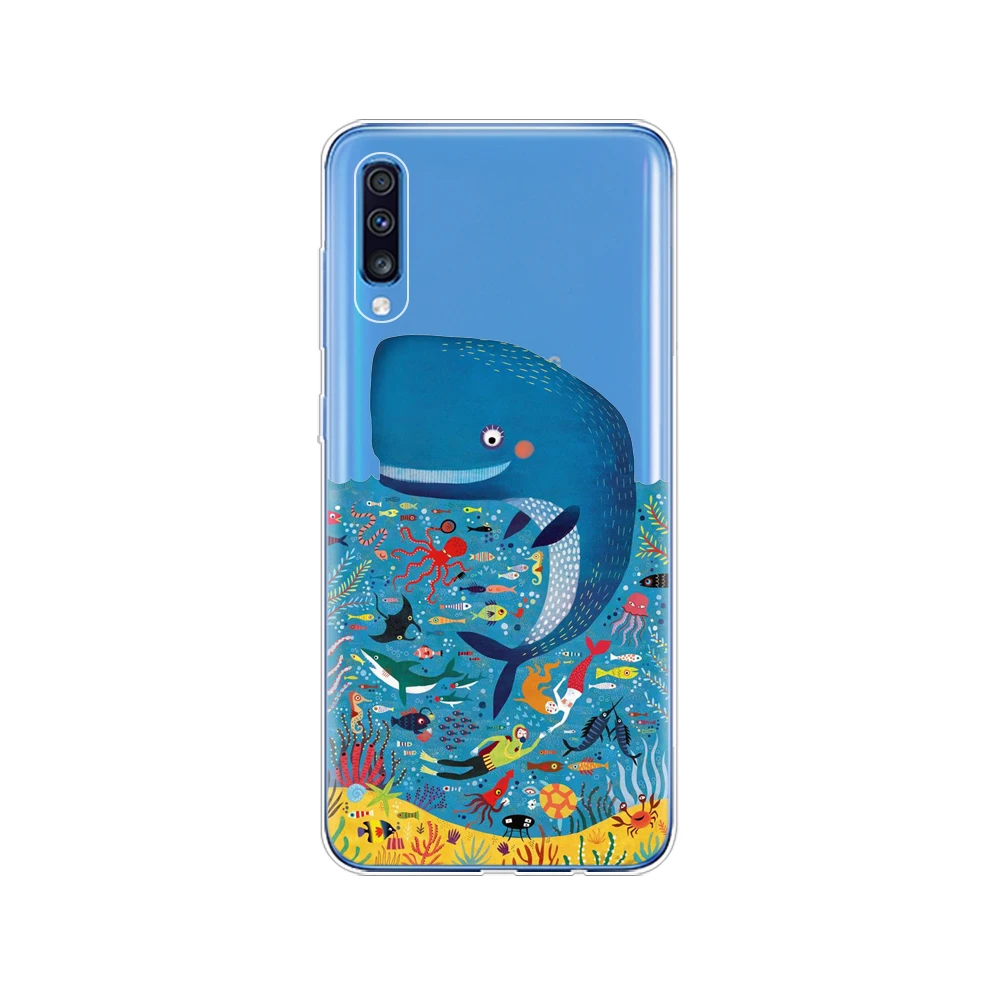34658 Чехол для samsung A70, мягкий чехол из ТПУ для телефона, чехол для samsung Galaxy A70, силиконовый чехол A 70 A705 A705F, бампер - Цвет: 34658