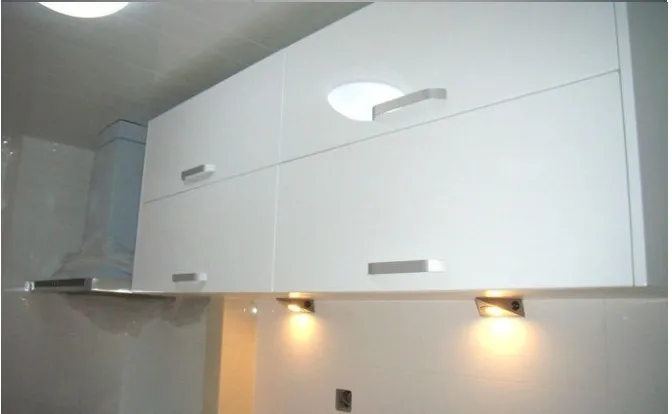 Горячий светодиодный шкаф лампа кухня под шкаф освещение треугольник светодиодный светильник из нержавеющей стали светильник для шкафа шкаф