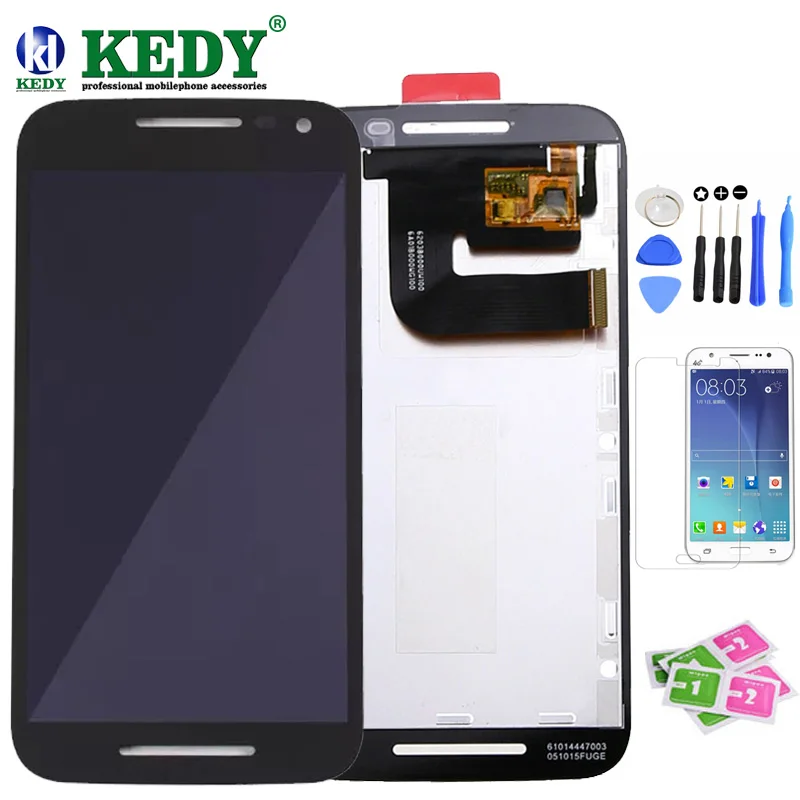 Для Motorola Moto G3 ЖК дисплей Дисплей Сенсорный экран для xt1540 xt1541 xt1543 xt1544 xt1550 планшета