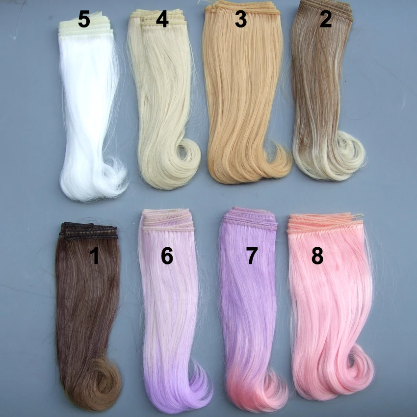 1 шт. парики для кукол 15 см|doll hair|curly doll haircurly |