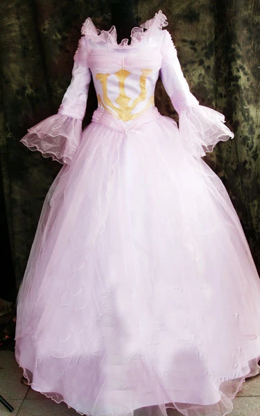 

Code Geass Nunnally Vi Britannia Cosplay Costume dress for party 11