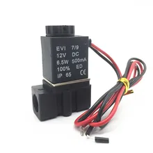 Электромагнитный клапан N/C для воды воздуха газа масла 1/" 12Vdc 0-0.7Mpa