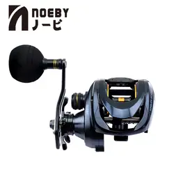 NOEBY РЫБОЛОВНЫЕ КАТУШКИ nonsue DC1200 Высокое скорость Baitcasting катушка шестерни соотношение 6,3: 1 11BB Наживка литья колеса Максимальная мощность 12 кг