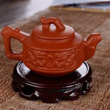 Ручной работы Дракон и Феникс горшок с чайным впрыскивателем чайник красный/черный глина Tetera 175 мл Zhu Ni фарфор китайский керамический чайник