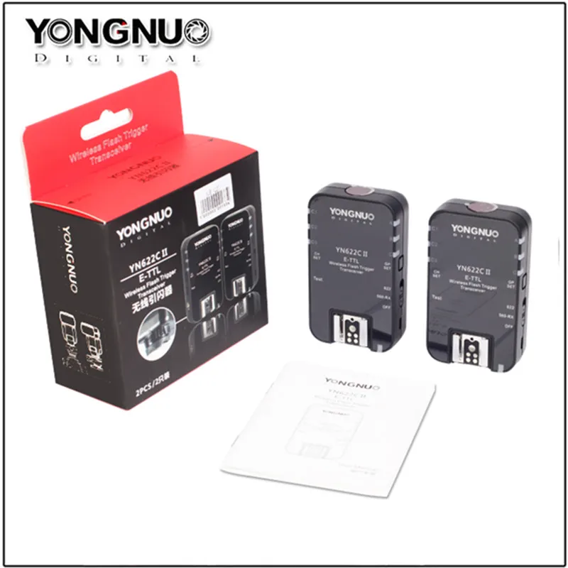 Yongnuo YN 622C II YN622C E TTL беспроводной триггер вспышки 600D 650D 700D 750D 1000D 1100D 1200D 600EX|trigger