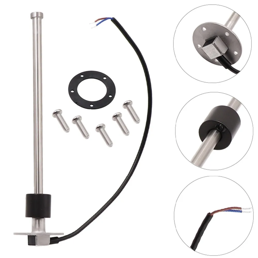 Датчик уровня топлива для лодки, автомобиля, 0~ 190 Ом, 240~ 33 Ом, датчик уровня топлива и воды, устройство отправки топлива, морской грузовик, Автомобиль RV