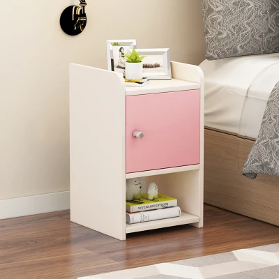 Луи Мода тумбочки журнальные столики деревянная спальня мини минималистский современный простой прикроватный шкаф - Цвет: G14