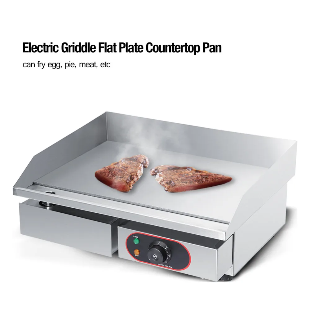3000w Stainless Steel Electric Griddle Countertop Hot Plate