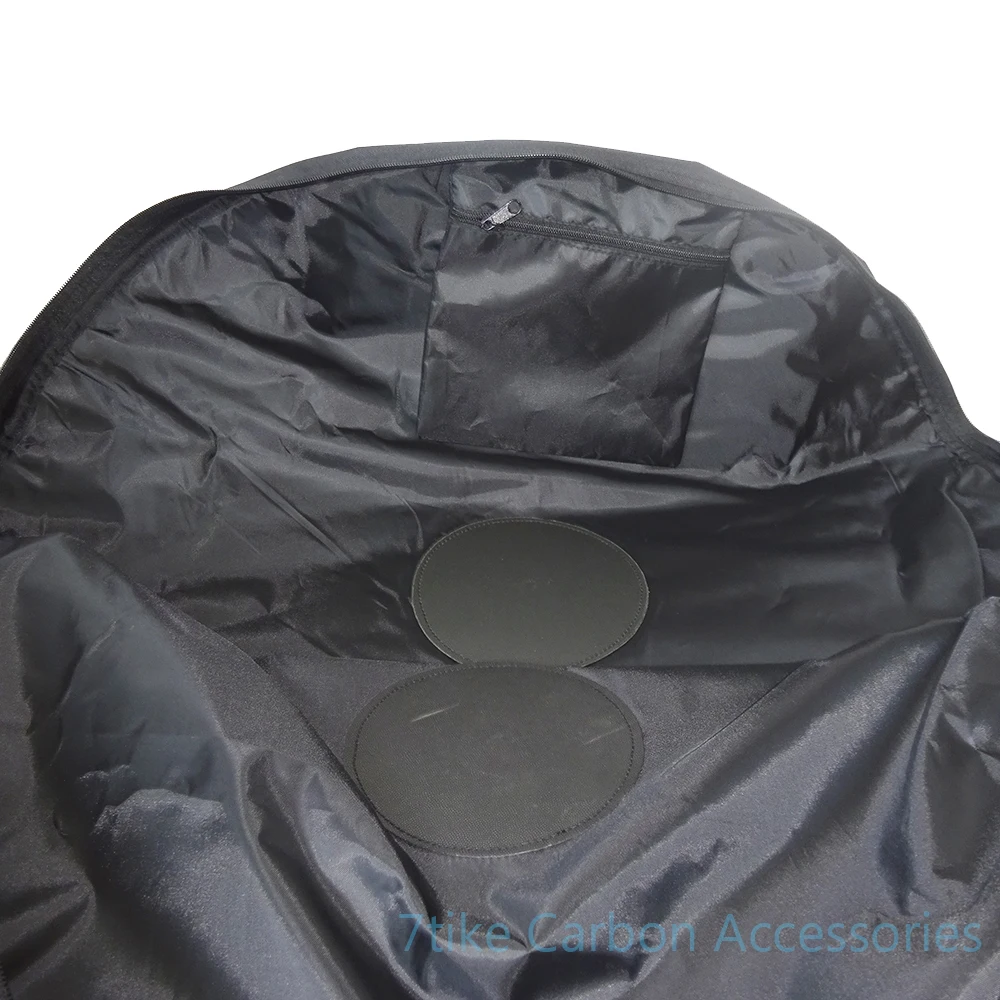 Flash Deal 700C ROAD BIKE WHEELS BAG WITH HUB PROTECTOR DOUBLE 27.5 ER WHEELS BAG BICYCLE WHEELSET BAG PADDED WHEELS BAG 3