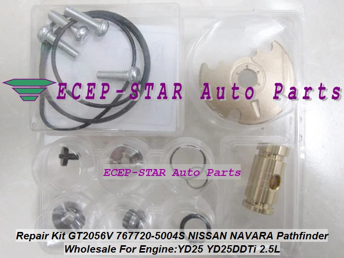 GT2056V 767720-5004S 14411-EB70B 769708-5004S Turbo Repair Kit rebuild Turbocharger For NISSAN