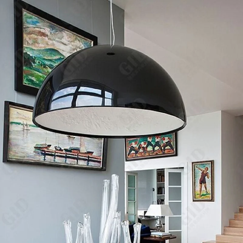 Livewin современный большой подвесной светильник 40 60 см Led подвесное фойе E27 LED