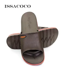 ISSACOCO/Коллекция года; обувь Eva; сандалии; шлепанцы для бассейна; пляжная Летняя обувь; мужские высококачественные мягкие пляжные шлепанцы; Pantuflas Terlik Chinelo