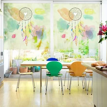 Индивидуальные c статические цепляются матовые непрозрачные конфиденциальности Декор стикер цифровой печати время ходьбы BLT23