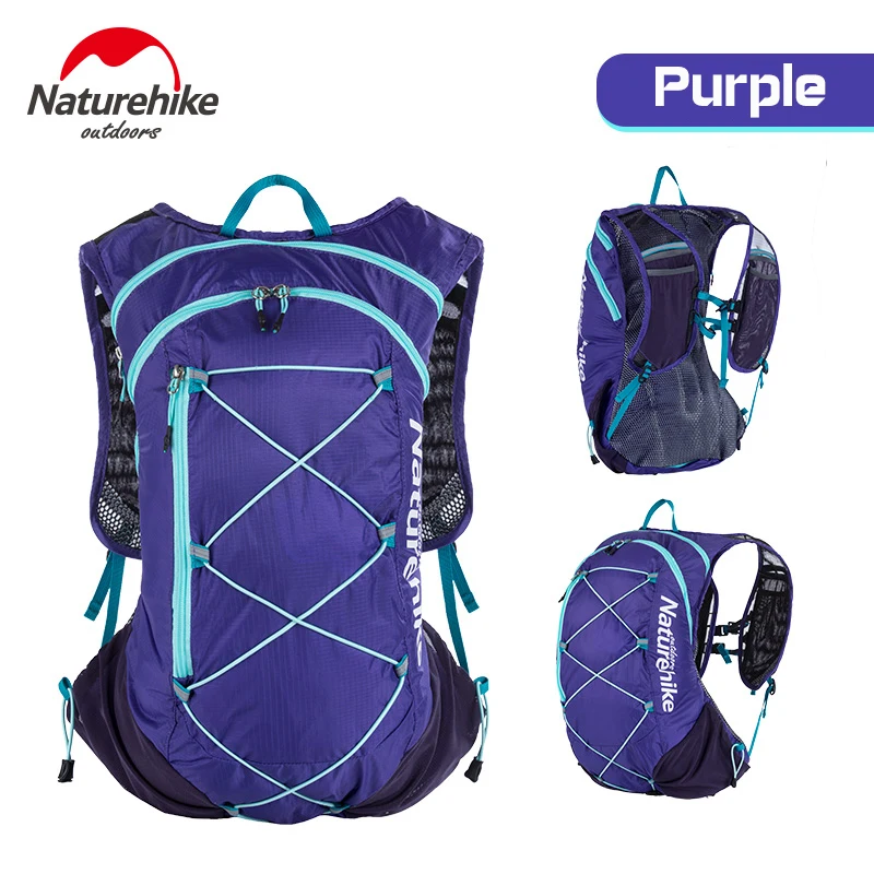 

Naturehike Outdoors Sport Backpack 15L Mochilas Trail Marathoner Running Race Hydration Vest Satchel Cycling Camp Hike Climbing