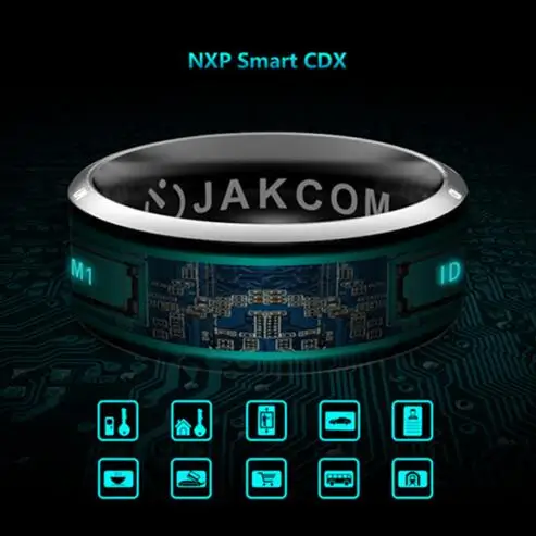 

Smart Rings Wear Jakcom SR3 NFC Magic New Technology For Samsung HTC Sony Android Windows Mobile NFC phone r1