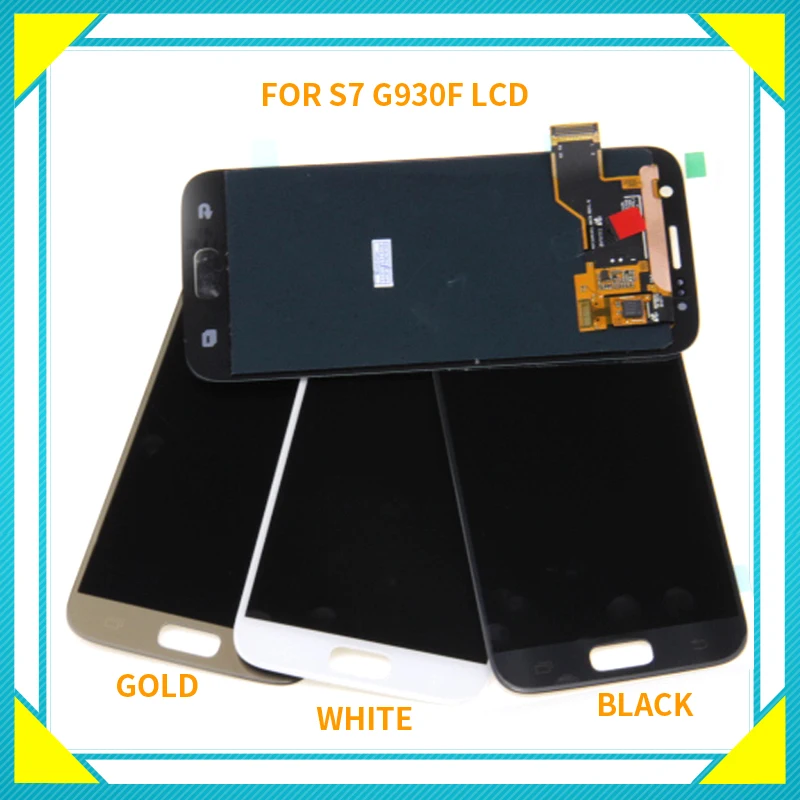 

Screen For SAMSUNG Galaxy S7 LCD Display G930 G930F G930A Touch Digitizer Assembly Original S7 lcd display