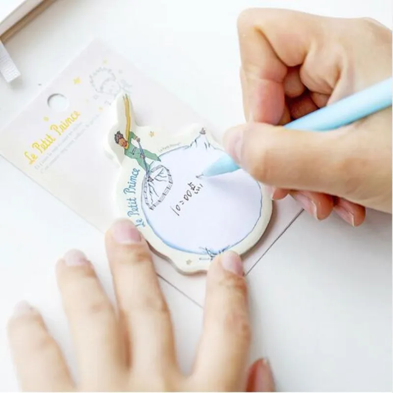 

Sticky Notes Planner Sticker 1 Pcs Memo Pad Paper Post Cartoon Little Prince Kawaii Stationery Papeleria Office School Supplies
