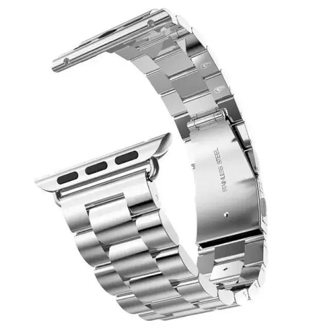 

top Quality Stainless Steel watch Strap for cartier Apple Watch Sport Edition Watchband 38mm 42mm iWatch bracelet watch 4 band