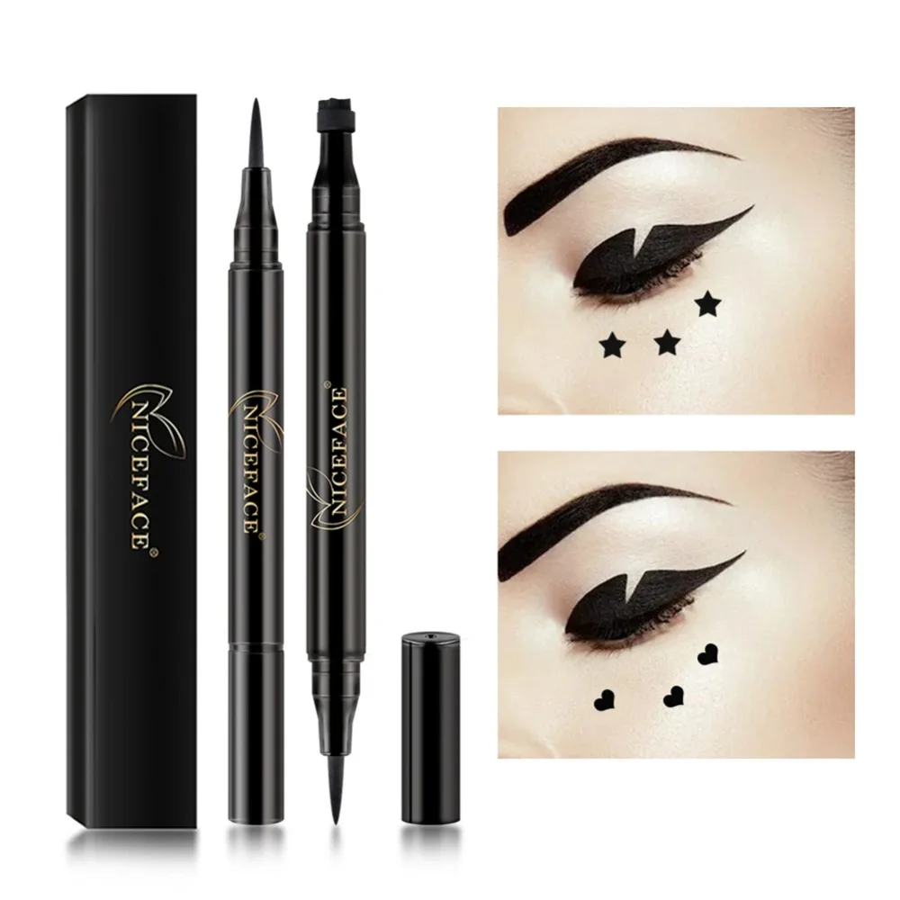 Niceface Brand Makeup Liquid Eyeliner Stamp Pencil Waterproof Eye Liner