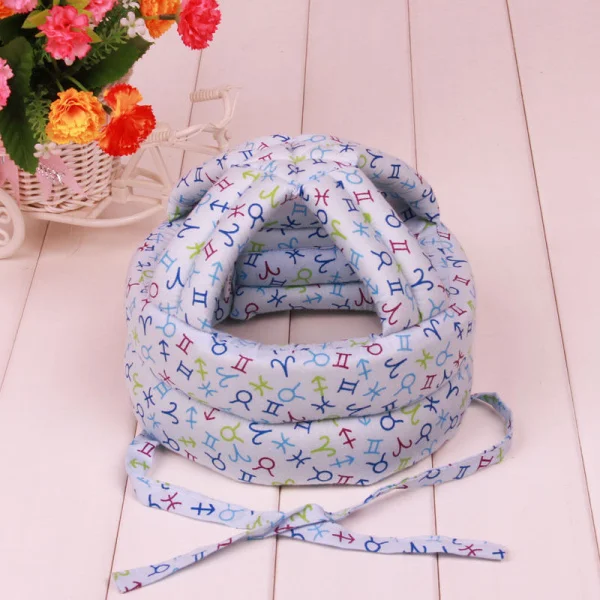 

1 Pieces Baby Toddler Hats Safety Helmet Headguard Children Hats Cap Soft Head Protective Hat Adjustable Baby Head Safety Cap