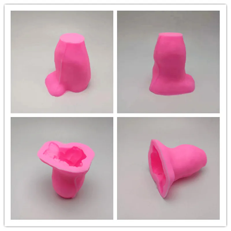 3D Красивая силиконовая Русалка форма для мыла желе шоколадная поделок из