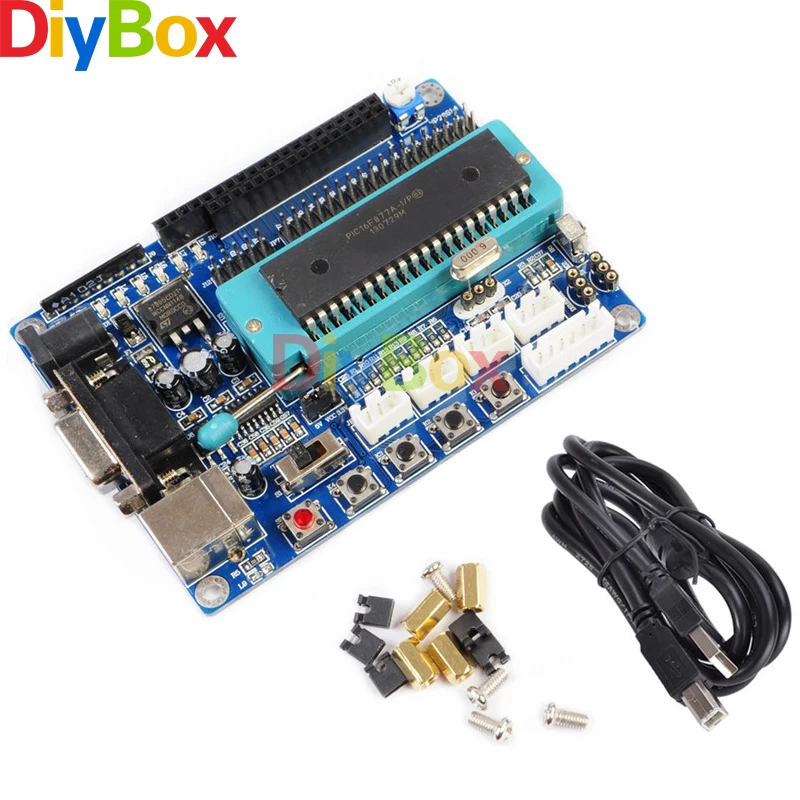 

PIC16F877A PIC Minimum System Development Board JTAG ICSP Program Emulator Good