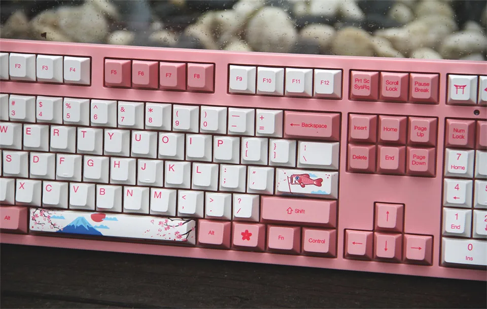 Akko X World Tour-Tokyo108+ 6 клавиш Keycap OEM профиль PBT Keycap Набор для Cherry MX Переключатель Механическая игровая клавиатура