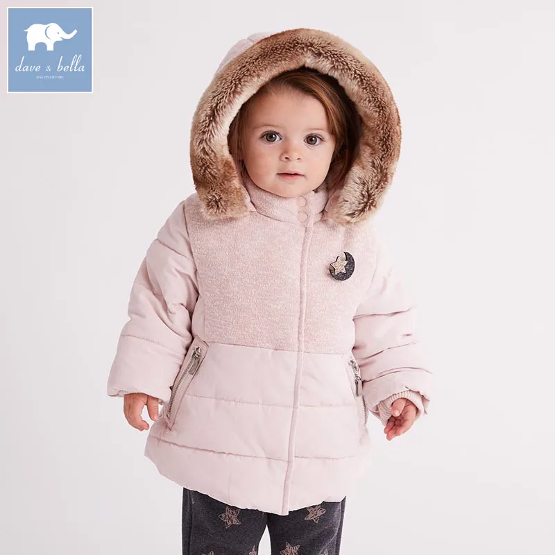 DB5611 dave bella winter infant baby girl fashion Jackets toddler girls