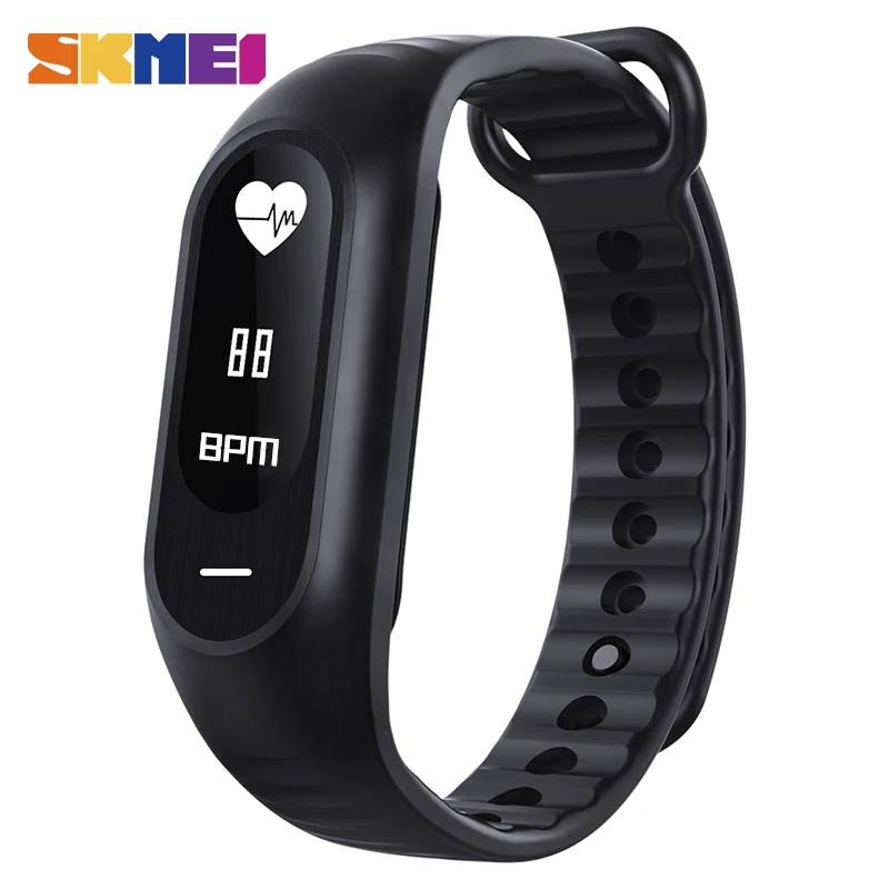 SKMEI Fashion Smart Sport Watch Women Men Blood Pressure Heart Rate
Wristwatches Call Remind Touch Screen Bracelet B15P