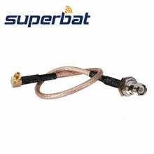 Superbat RP-TNC женские Jack(Мужской pin) MC-Card штекер косичка кабель RG3116 15 см для варианта Беспроводной